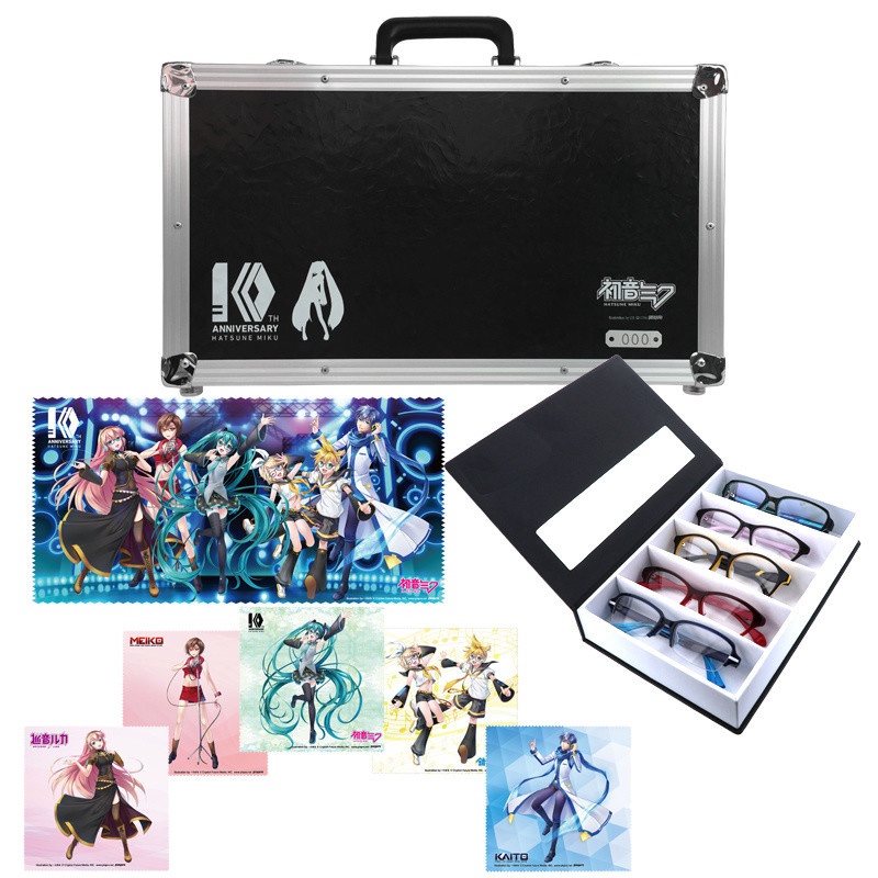 Limited to 39 Sets! Hatsune Miku 10th Anniversary Computer Glasses